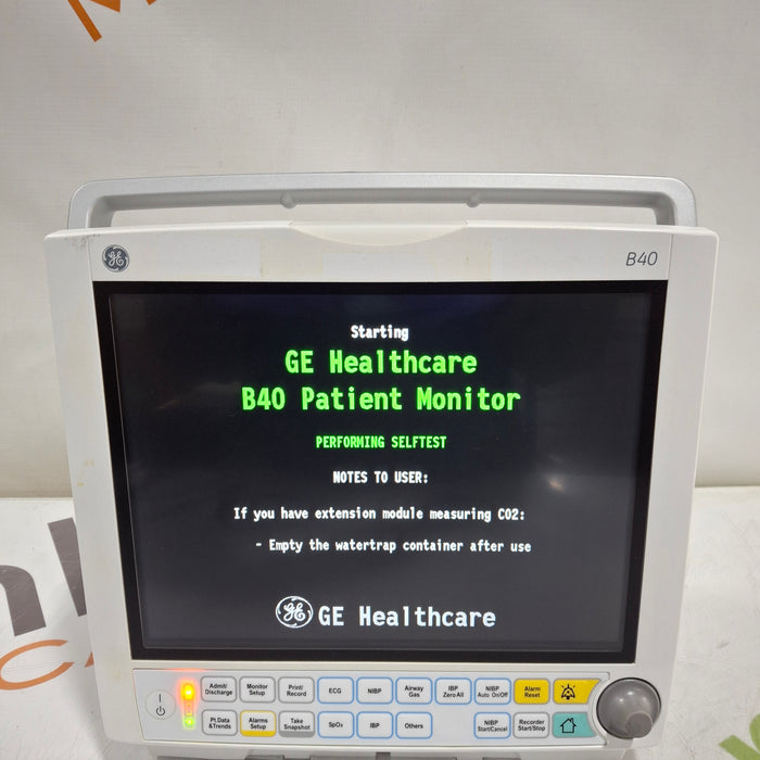 GE Healthcare B40 Patient Monitor