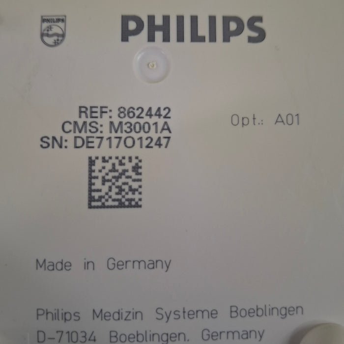 Philips M3001A-A01 Fast SpO2, NIBP, ECG MMS Module