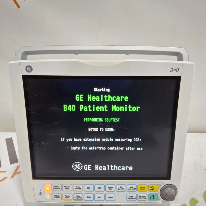GE Healthcare B40 Patient Monitor