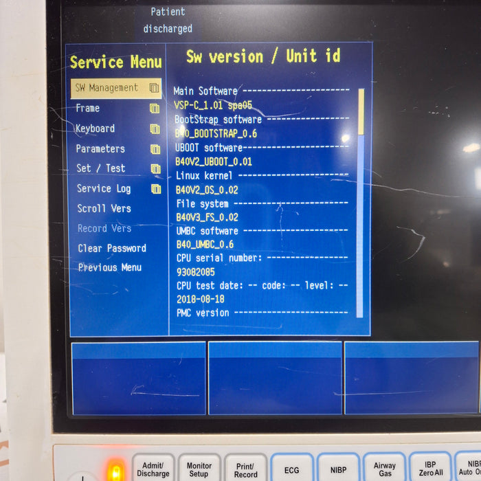 GE Healthcare B40 Patient Monitor