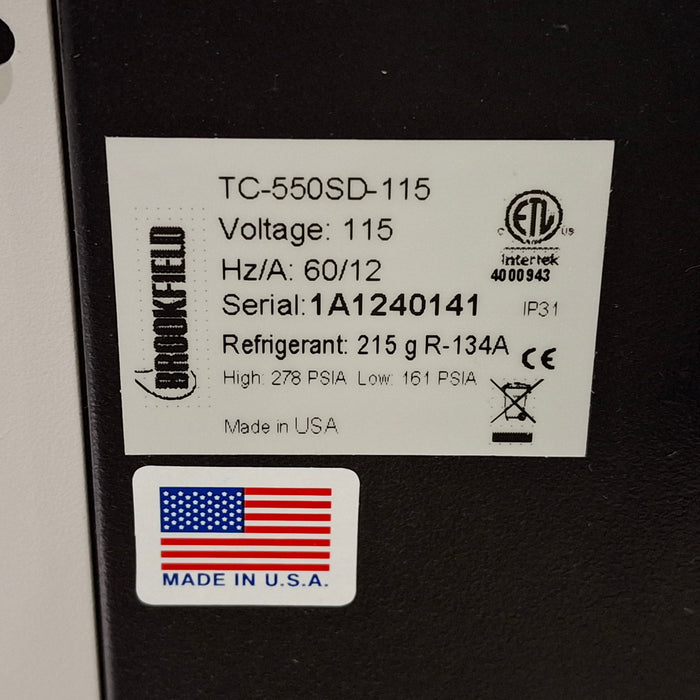 Brookfield TC-550 Water Bath