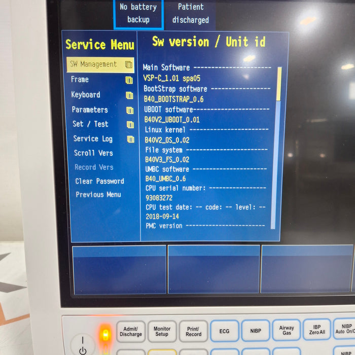 GE Healthcare B40 Patient Monitor