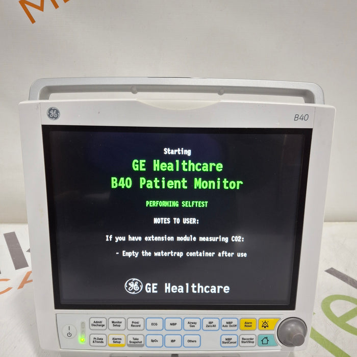 GE Healthcare B40 Patient Monitor