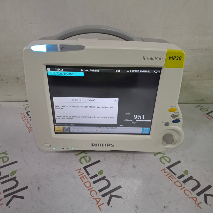 Philips IntelliVue MP30 Patient Monitor