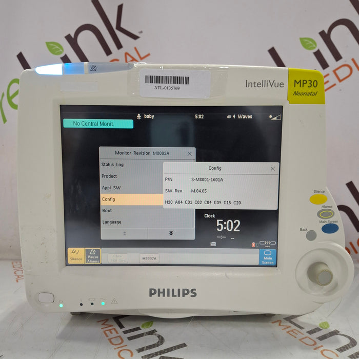 Philips IntelliVue MP30 - Neonatal Patient Monitor