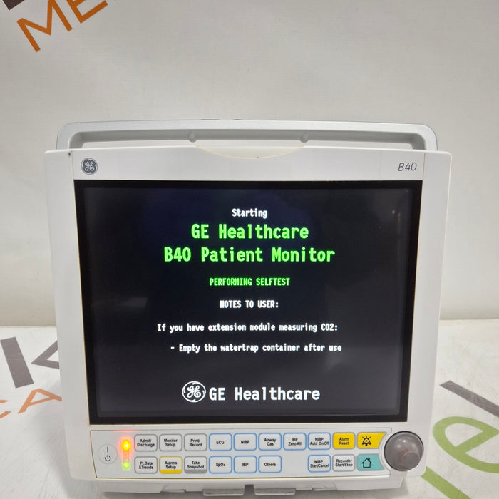 GE Healthcare B40 Patient Monitor