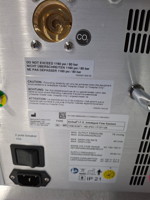 ConMed AirSeal IFS Intelligent Flow System Insufflator