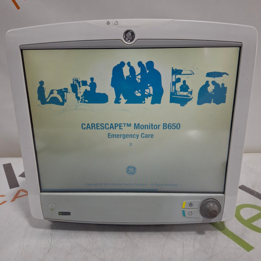 GE Healthcare GE Healthcare Carescape B650 Emergency Care Patient Monitor Patient Monitors reLink Online