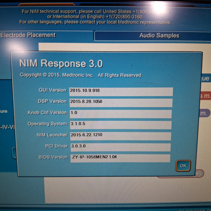 Medtronic NIM Response 3.0 Nerve Monitoring System