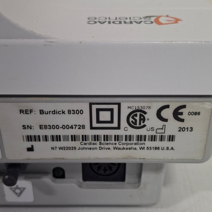 Cardiac Science Burdick 8300 ECG