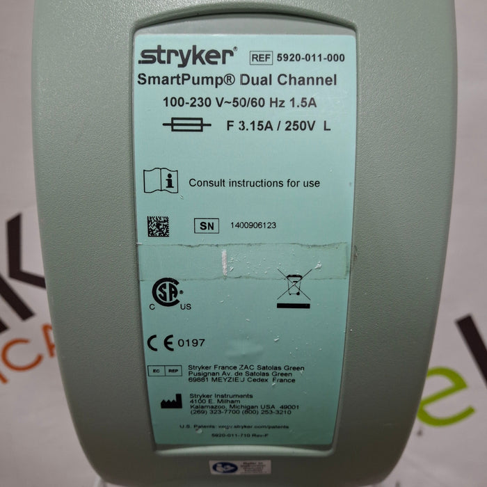 Stryker SmartPump Dual Channel Tourniquet