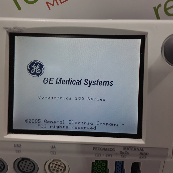 GE Healthcare Corometrics 250cx Series Model 259cx-c Fetal Monitor
