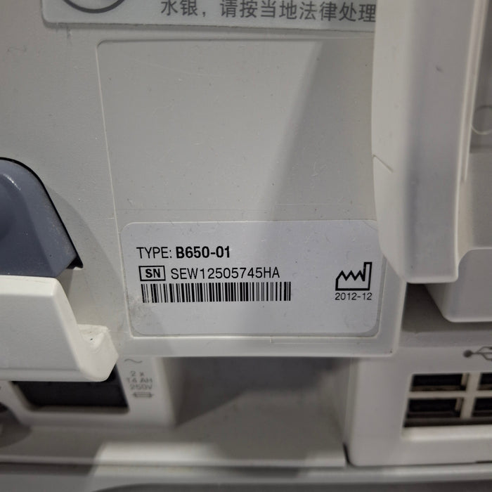 GE Healthcare Carescape B650 Emergency Care Patient Monitor