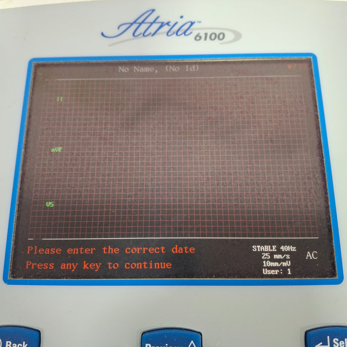 Burdick Atria 6100 ECG
