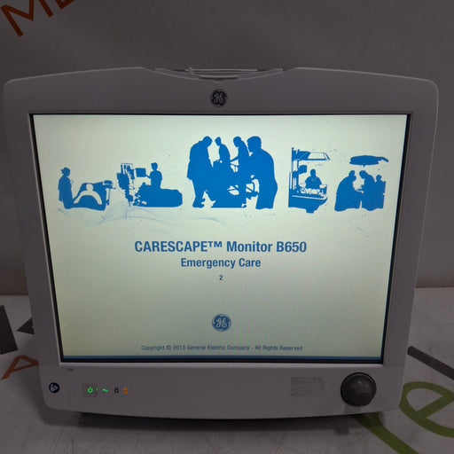 GE Healthcare GE Healthcare Carescape B650 Emergency Care Patient Monitor Patient Monitors reLink Online