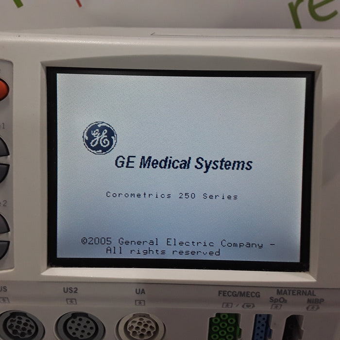 GE Healthcare Corometrics 250cx Series Model 259cx-c Fetal Monitor