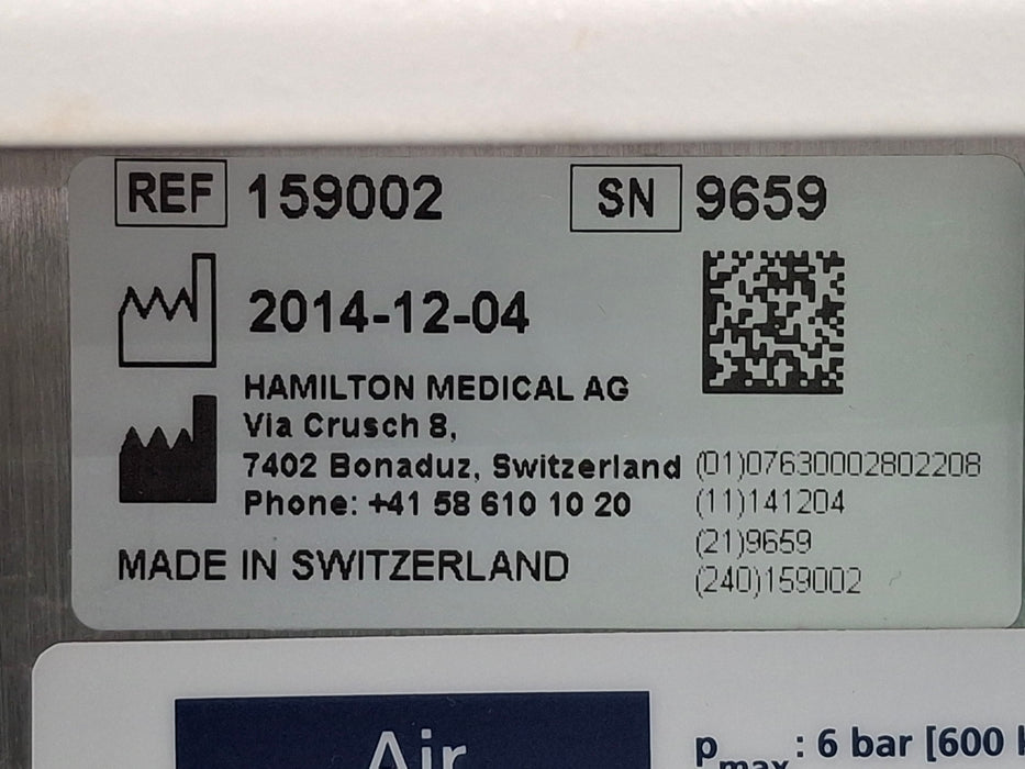 Hamilton Medical Inc G5 Ventilator