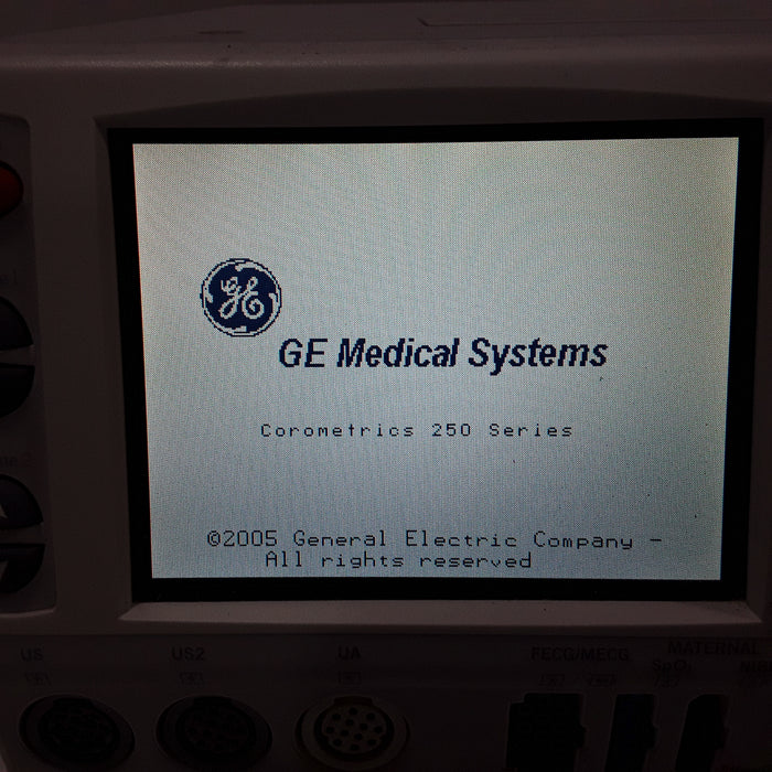 GE Healthcare Corometrics 250cx Series Model 259cx-c Fetal Monitor