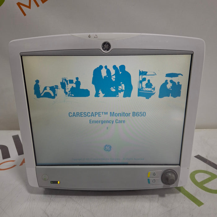 GE Healthcare GE Healthcare Carescape B650 Emergency Care Patient Monitor Patient Monitors reLink Online