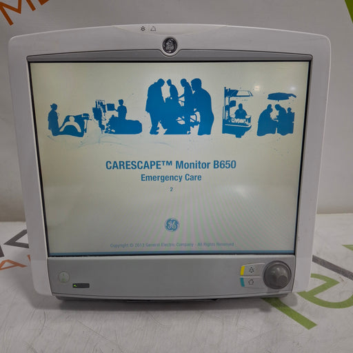 GE Healthcare GE Healthcare Carescape B650 Emergency Care Patient Monitor Patient Monitors reLink Online