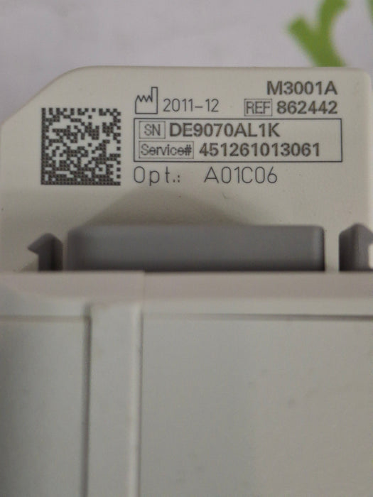 Philips M3001A-A01C06 Fast SpO2, NIBP, ECG, Temp, IBP MMS Module