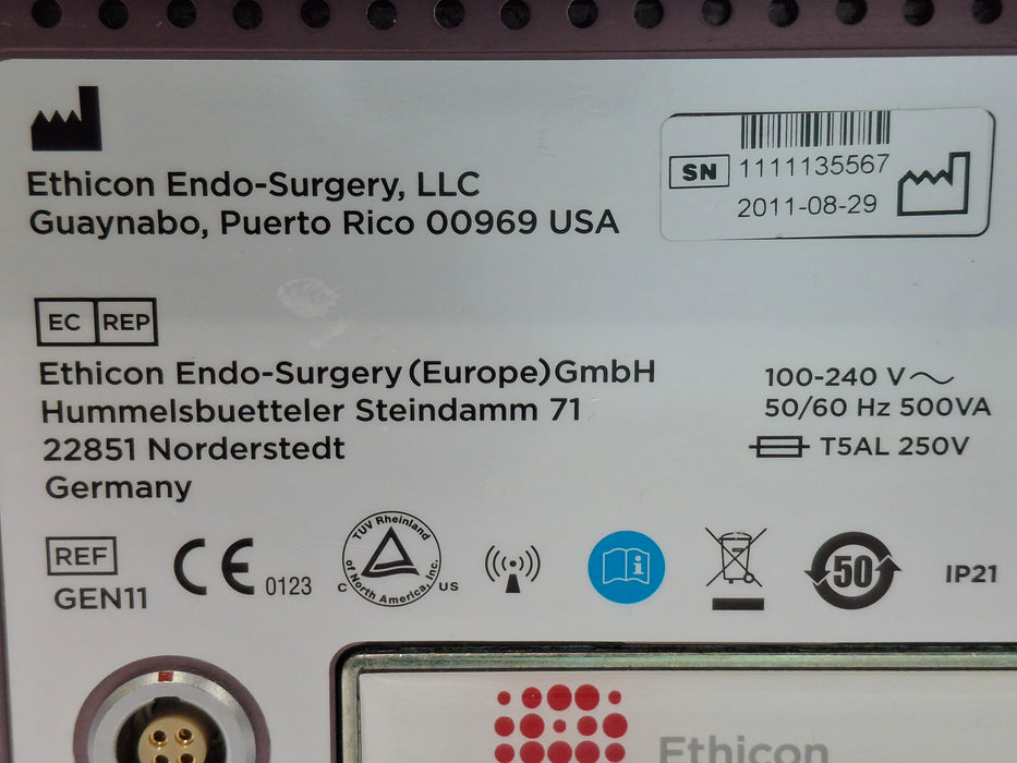 Ethicon Inc. GEN11 Endo-Surgery Generator