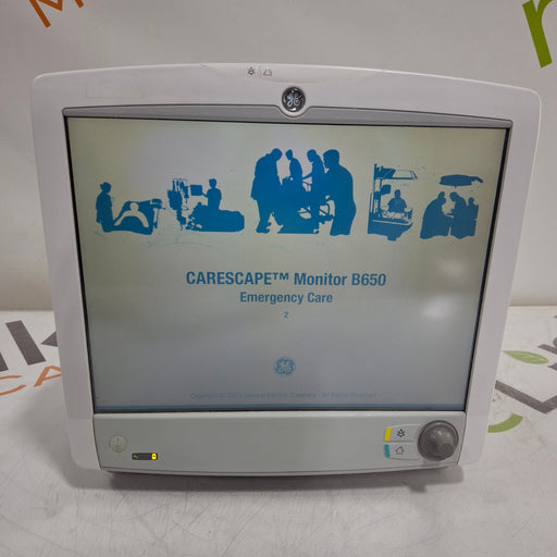 GE Healthcare GE Healthcare Carescape B650 Emergency Care Patient Monitor Patient Monitors reLink Online