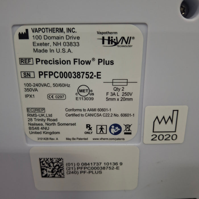 Vapotherm Precision Flow Plus Meter Humidifier