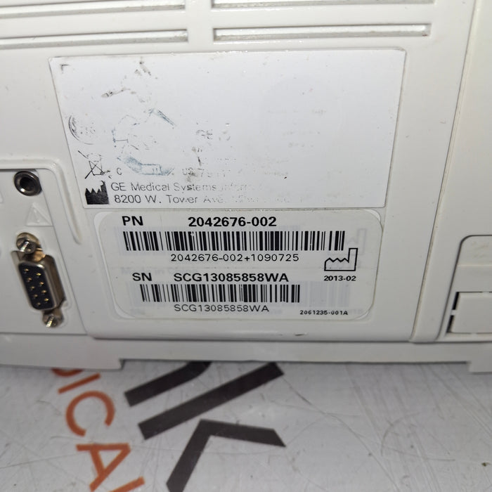 GE Healthcare Dash 2500 Patient Monitor