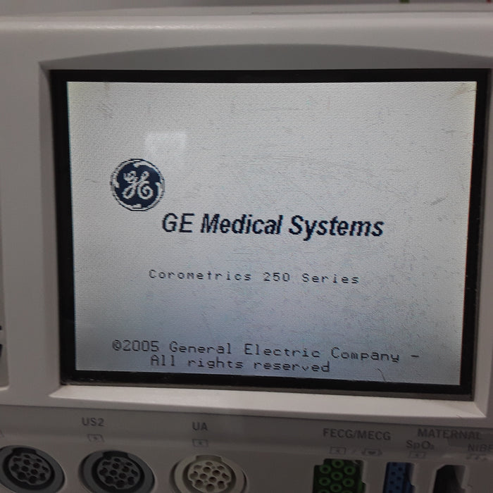 GE Healthcare Corometrics 250cx Series Model 259cx-a Fetal Monitor