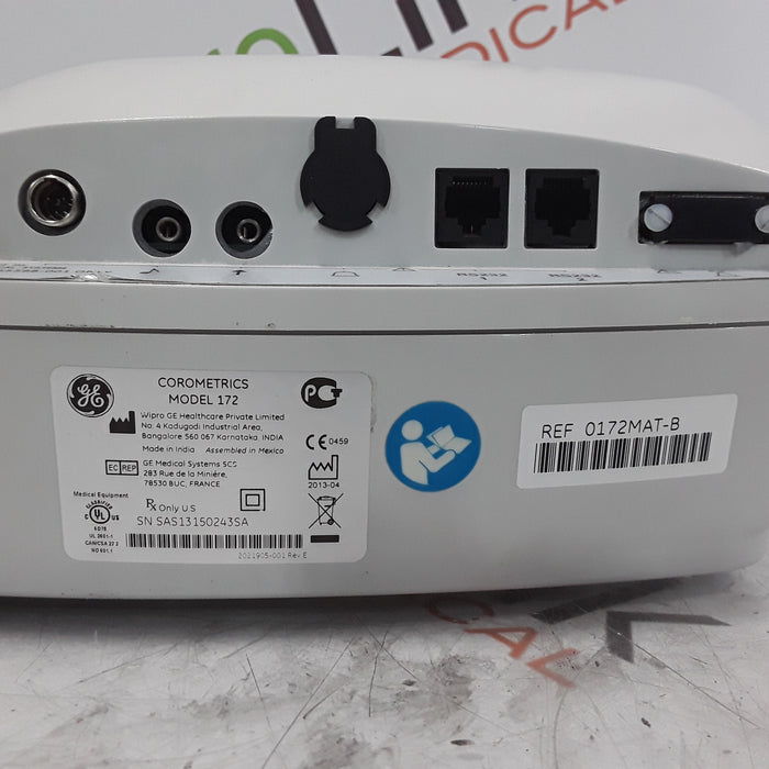 GE Healthcare Corometrics 170 Series Model 172 Fetal Monitor