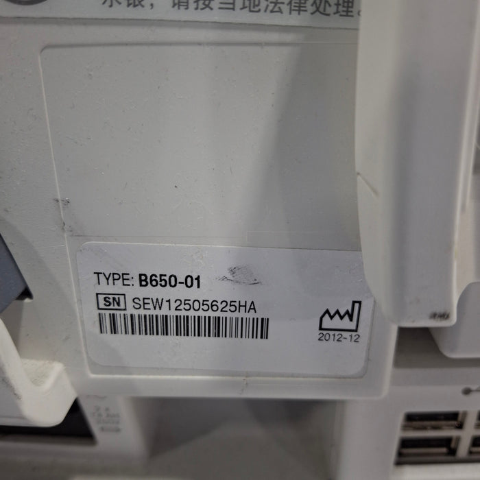 GE Healthcare Carescape B650 Emergency Care Patient Monitor