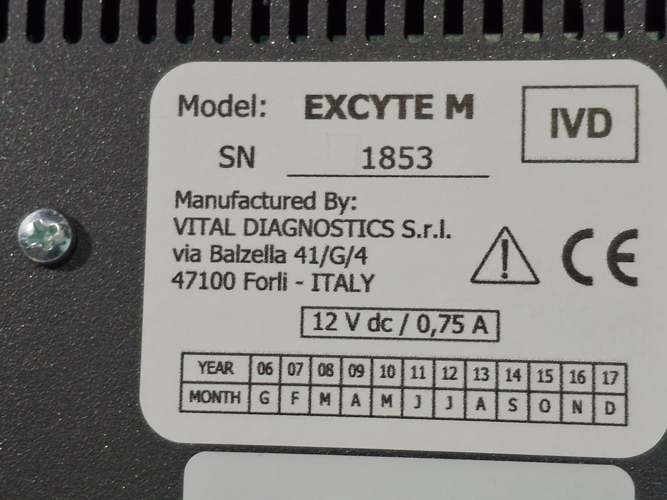 Vital Diagnostics Excyte M Automated ESR Analyzer