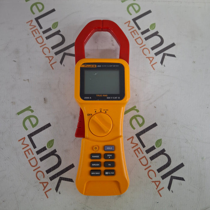 Fluke Fluke 353 True RMS AC/DC Clamp Meter Test Equipment reLink Online