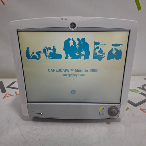 GE Healthcare GE Healthcare Carescape B650 Emergency Care Patient Monitor Patient Monitors reLink Online