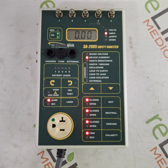 BC Biomedical SA-2005 Safety Analyzer