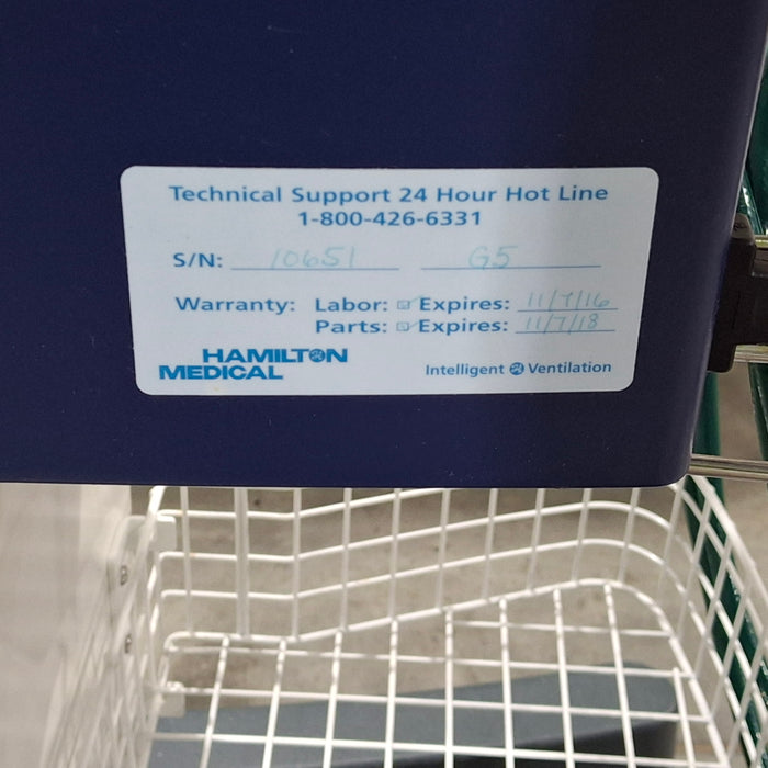 Hamilton Medical Inc G5 Ventilator