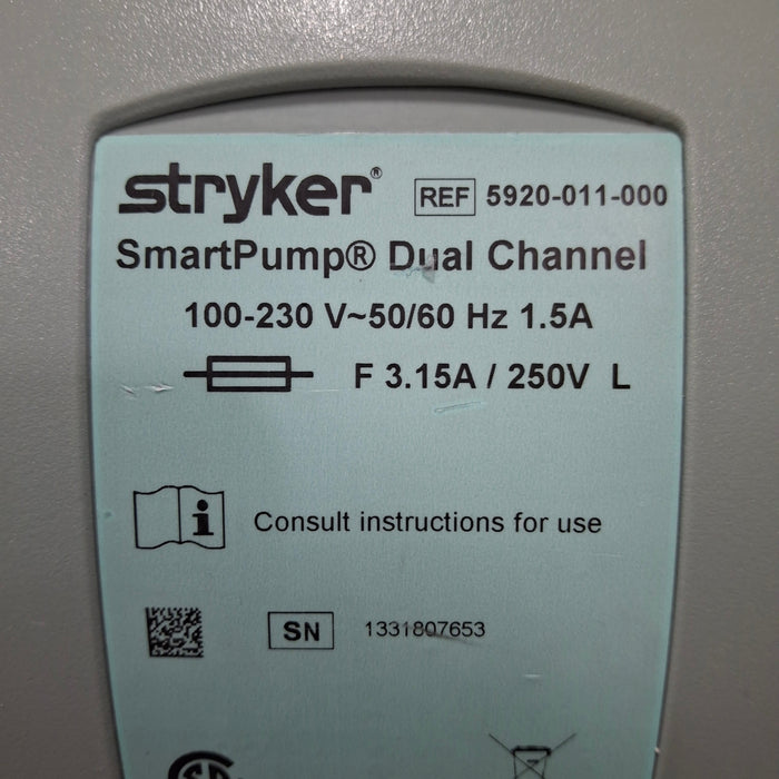 Stryker SmartPump Dual Channel Tourniquet