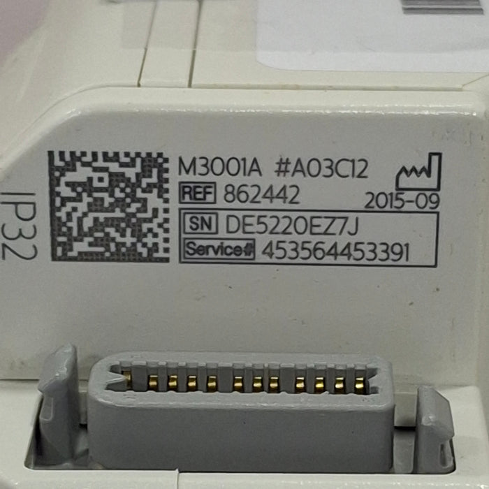 Philips M3001A-A03C12 Masimo SpO2, NIBP, 12 lead ECG, Temp, IBP MMS Module