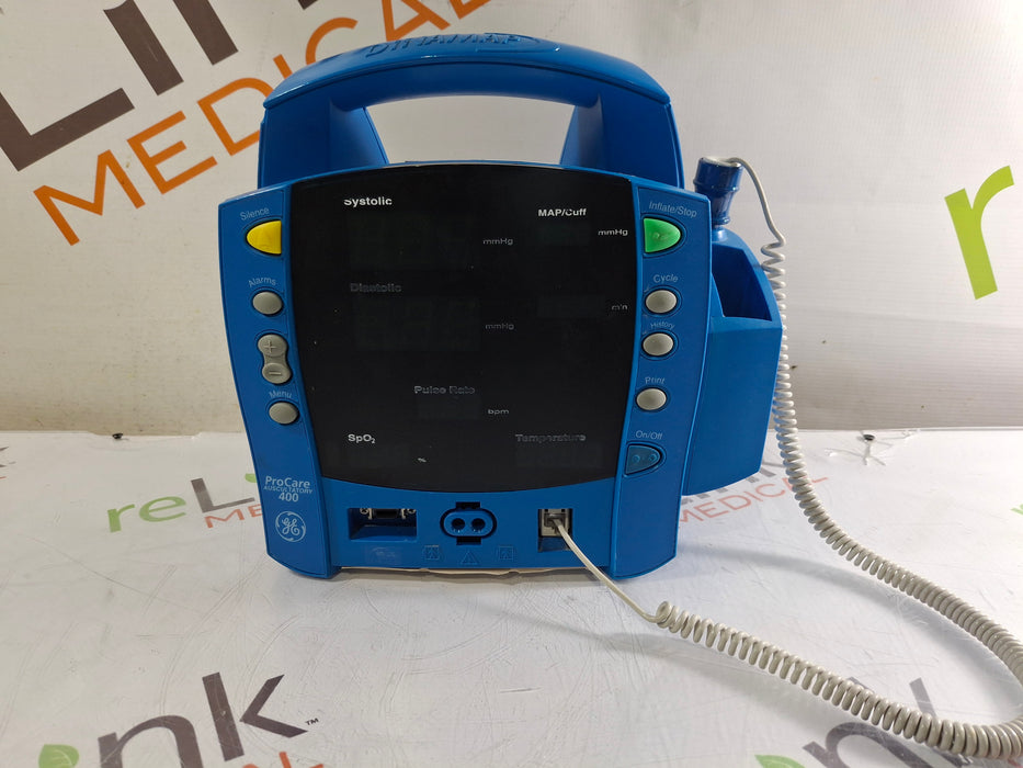 GE Healthcare Dinamap ProCare 400 Patient Monitor