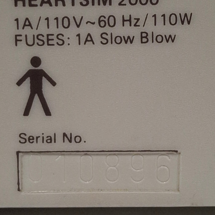 Laerdal Medical Heartsim 2000 ECG Simulator