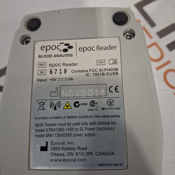 Epocal, Inc Epoc Reader Base