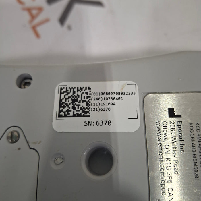 Epocal, Inc Epoc Reader Base