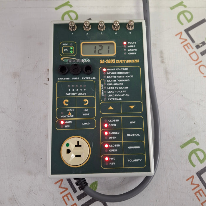 BC Biomedical SA-2005 Safety Analyzer