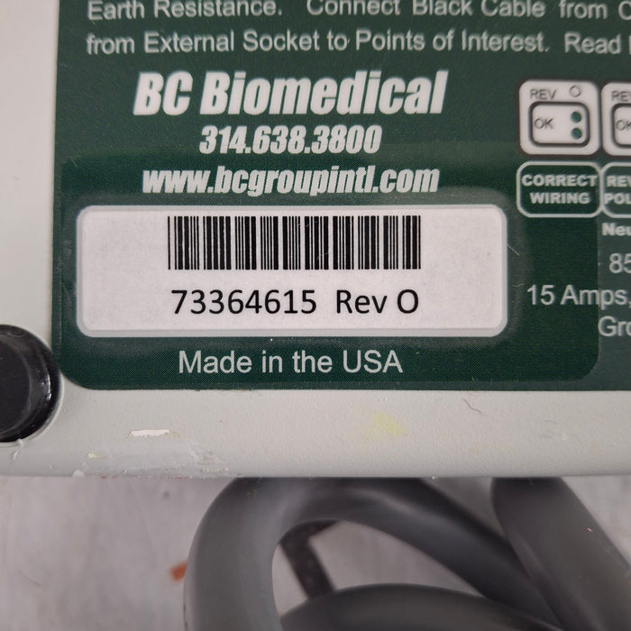 BC Biomedical SA-2005 Safety Analyzer