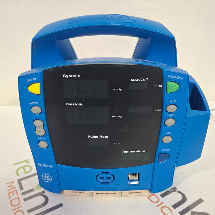 GE Healthcare Dinamap ProCare 200 Patient Monitor