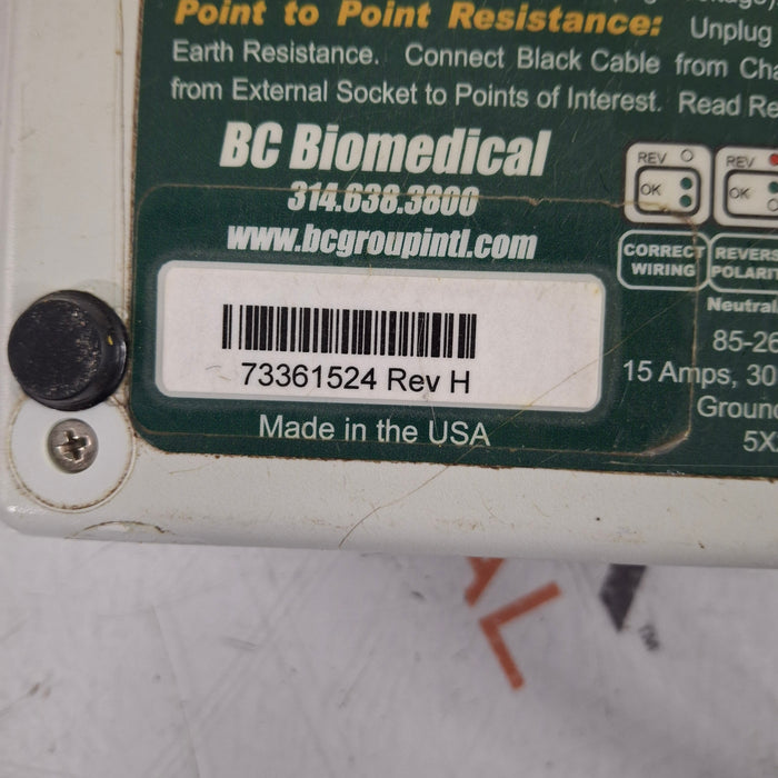 BC Biomedical SA-2005 Safety Analyzer