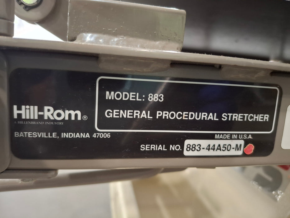 Hill-Rom 883 General Procedural Stretcher