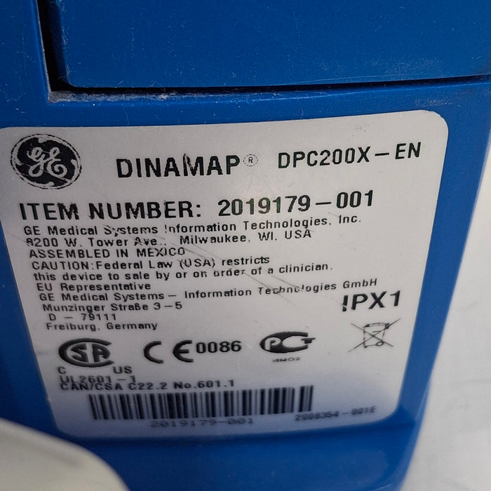 GE Healthcare Dinamap ProCare 200 Patient Monitor
