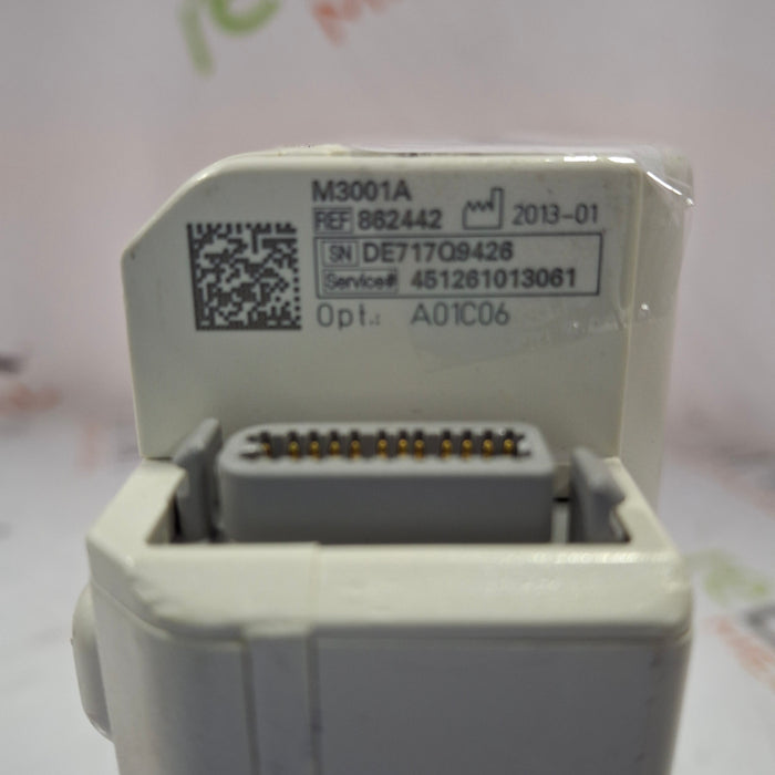 Philips M3001A-A01C06 Fast SpO2, NIBP, ECG, Temp, IBP MMS Module
